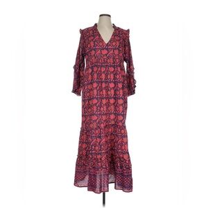 La Plage maxi dress 100% cotton size Large